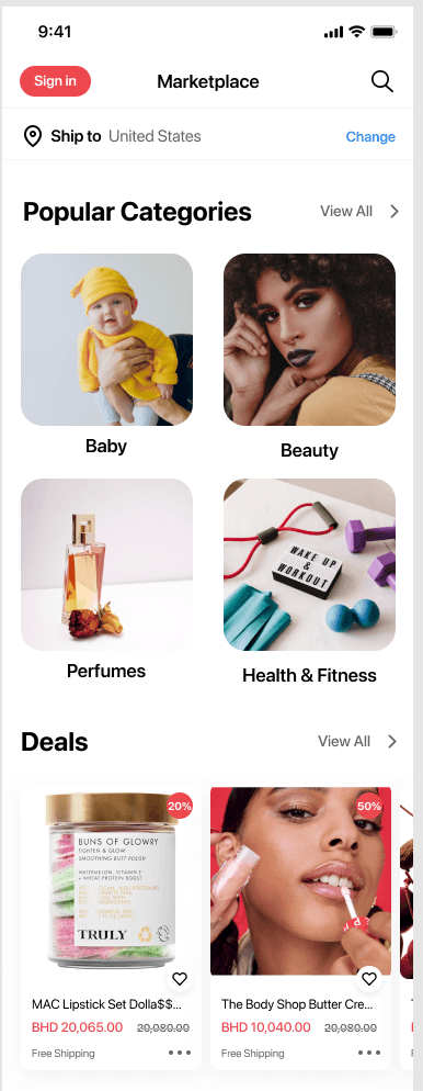 Middly - Social E-Commerce Marketplace - screen 3