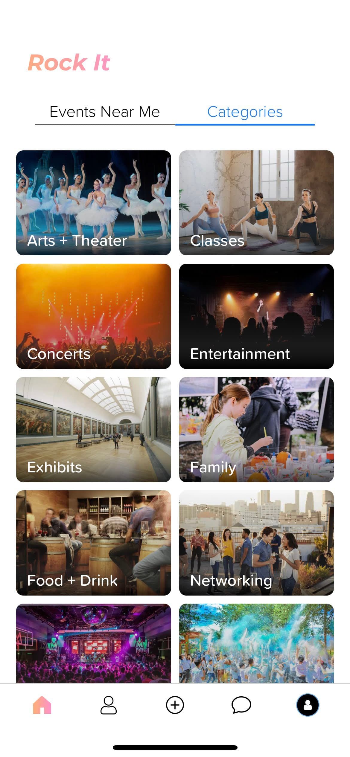 Confidential - Event Discovery Mobile App - screen 3
